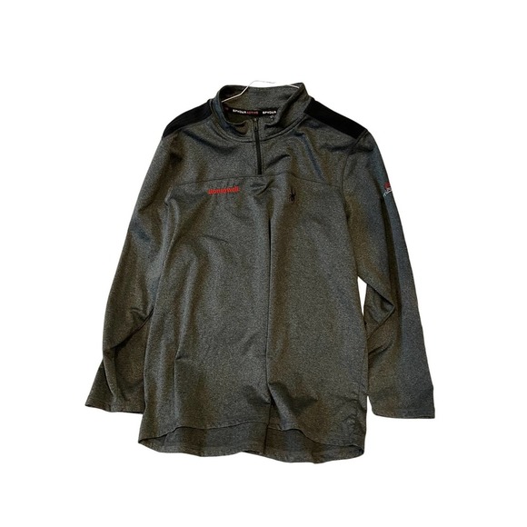 Spyder Active Qtr Zip Long Sleeve Shirt Mens XL - Picture 1 of 3